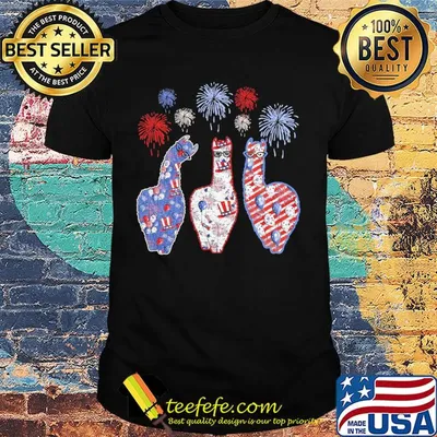 Patriotic llamas firework american flag independence day shirt