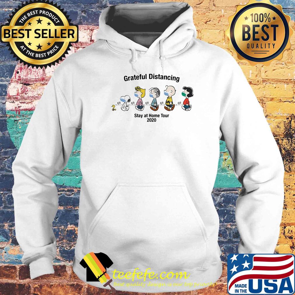 Peanuts mask grateful distancing stay at home tour 2020 s Hoodie Peanuts mask grateful distancing stay at home tour 2020 s Hoodie