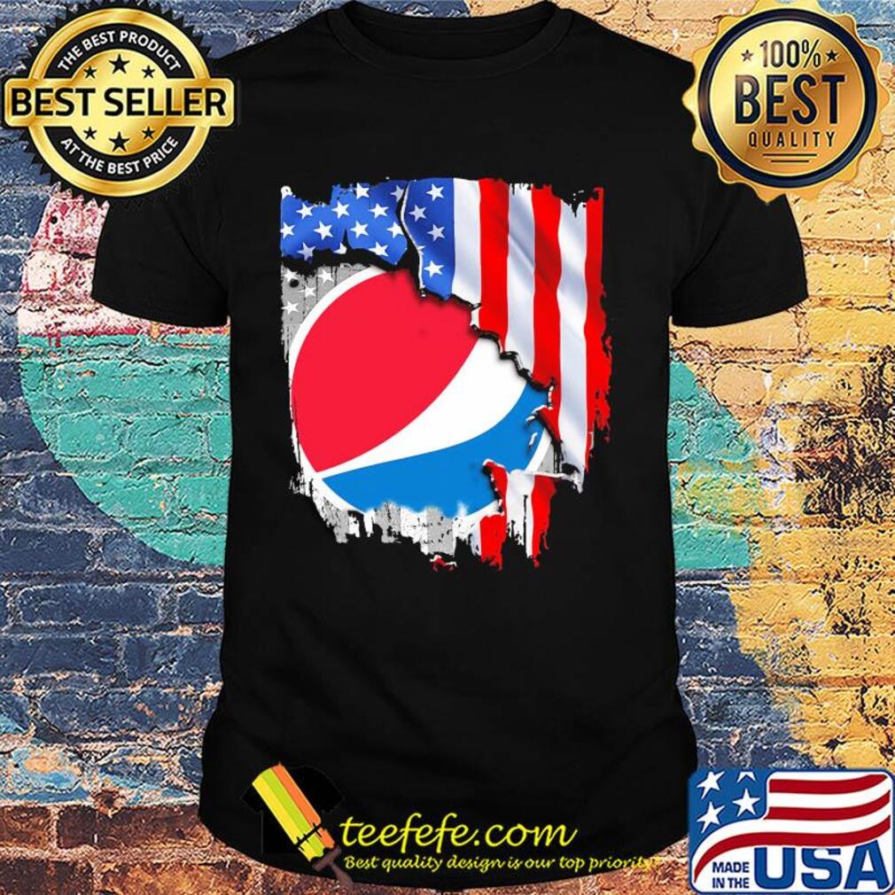 Pepsi american flag happy independence day shirt