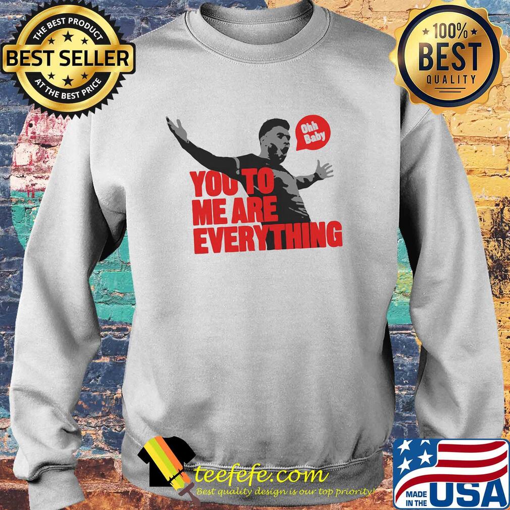 Philadelphia Eagles Jalen hurts ohh baby you to me are everything s Sweater Philadelphia Eagles Jalen hurts ohh baby you to me are everything s Sweater