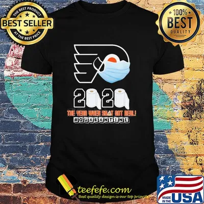 Philadelphia flyers mask 2020 the year when shit got real quarantine toilet paper shirt
