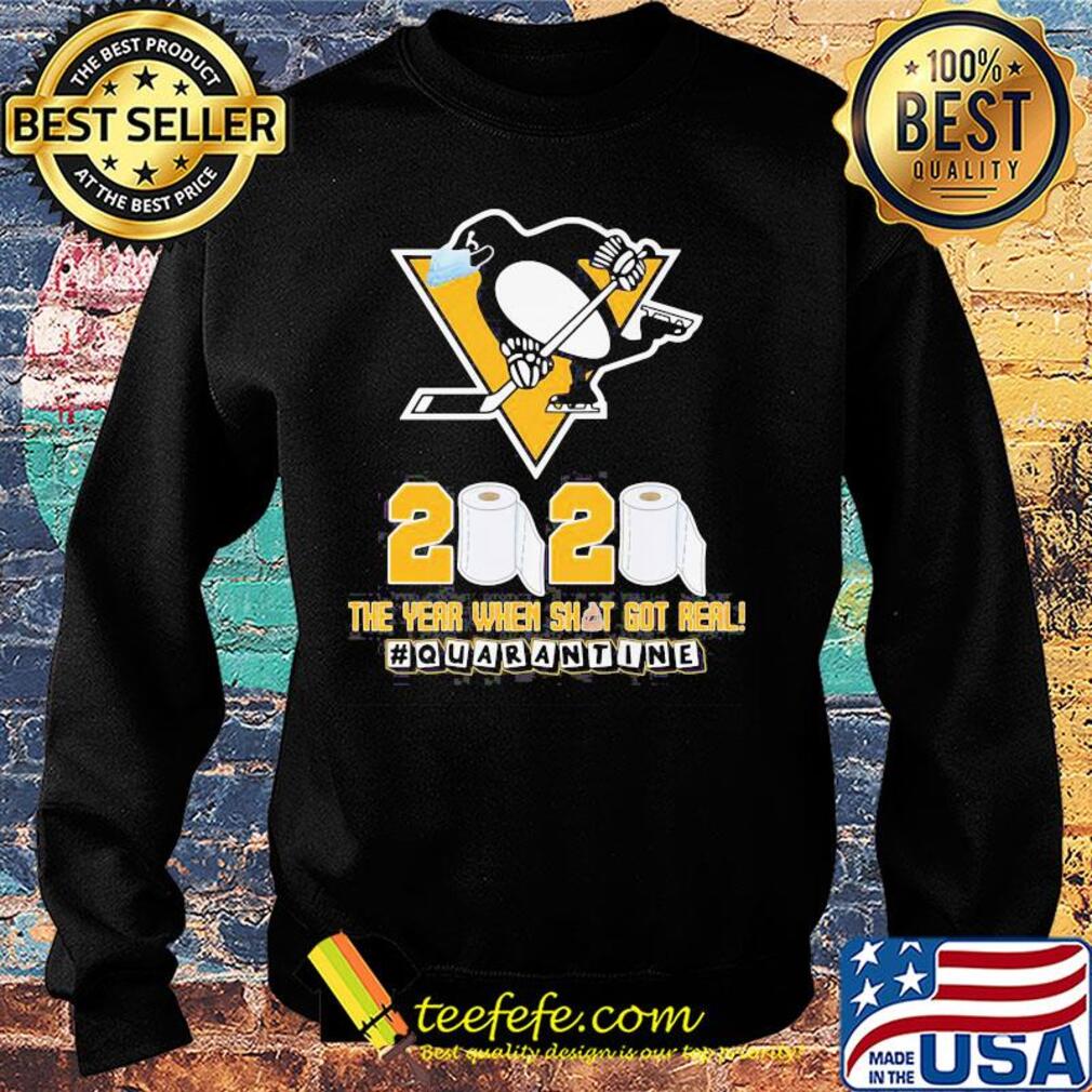 Pittsburgh penguins mask 2020 the year when shit got real quarantine toilet paper s Sweater Pittsburgh penguins mask 2020 the year when shit got real quarantine toilet paper s Sweater
