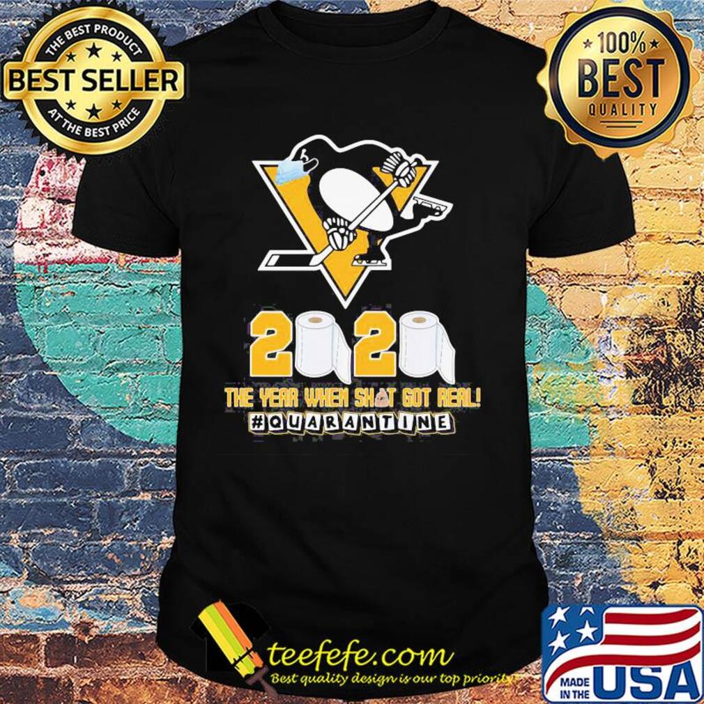 Pittsburgh penguins mask 2020 the year when shit got real quarantine toilet paper shirt Pittsburgh penguins mask 2020 the year when shit got real quarantine toilet paper shirt