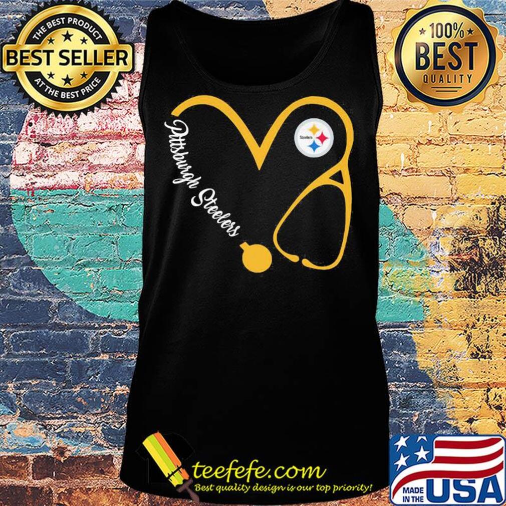 Pittsburgh steelers football stethoscope heart s Tank top Pittsburgh steelers football stethoscope heart s Tank top