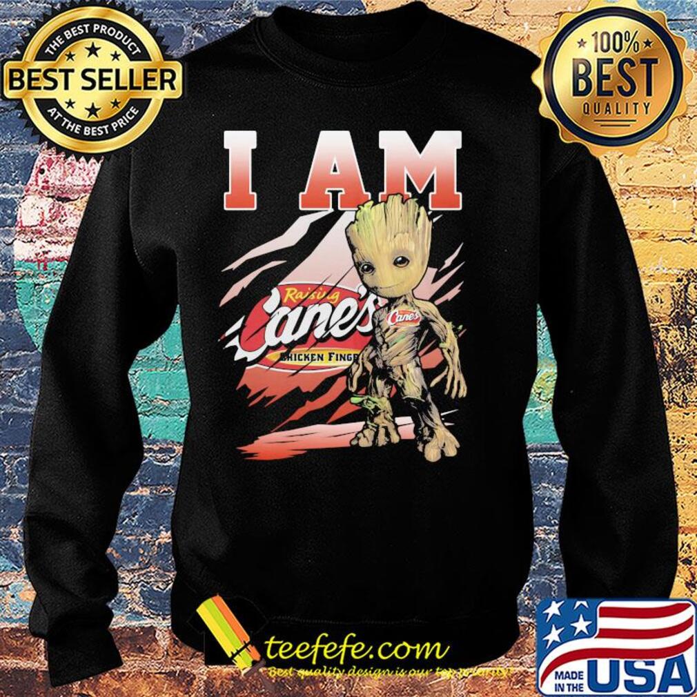 Raising cane’s chicken fingers I am baby groot s Sweater Raising cane’s chicken fingers I am baby groot s Sweater