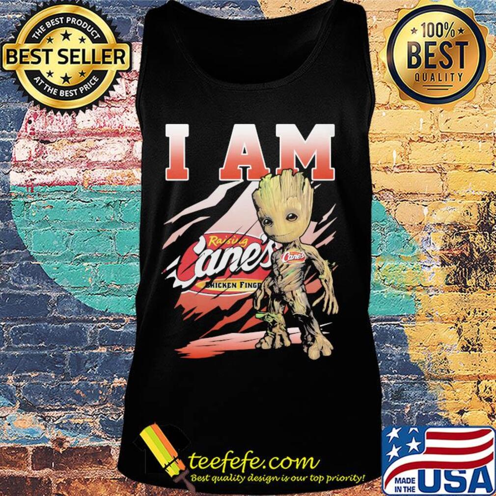Raising cane’s chicken fingers I am baby groot s Tank top Raising cane’s chicken fingers I am baby groot s Tank top