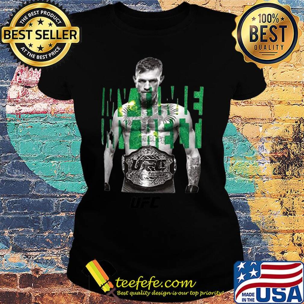 Reebok conor mcgregor ufc my time my belt champions s Ladies tee Reebok conor mcgregor ufc my time my belt champions s Ladies tee