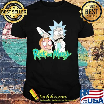 Rick and morty toying shirt