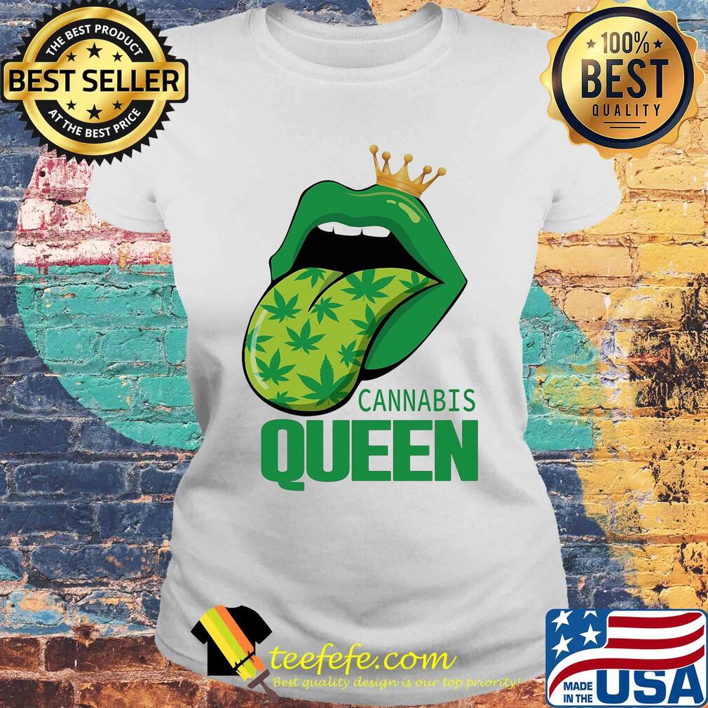 Rolling Stone Cannabis Queen Weed s Laides tee Rolling Stone Cannabis Queen Weed s Laides tee