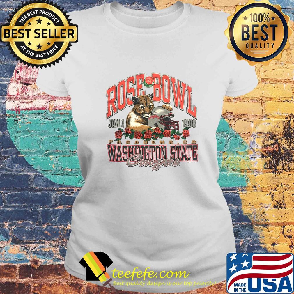 Rose Bowl Jan.1 1998 Pasadena, CA Washington State Congars s Laides tee Rose Bowl Jan.1 1998 Pasadena, CA Washington State Congars s Laides tee
