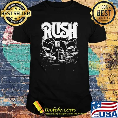 Rush band geddy lee shirt
