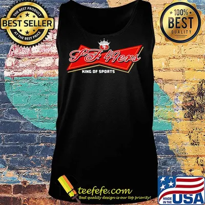 San francisco 49ers king of sports s Tank top