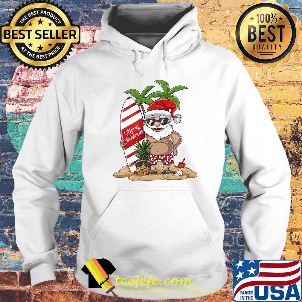 Santa Claus Hawaiian Surfing s Hoodie Santa Claus Hawaiian Surfing s Hoodie