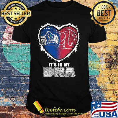 Seattle seahawks and washington state cougars it's in my dna shirt