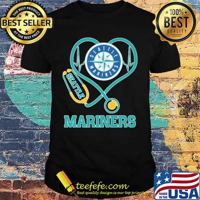 Seattle seahawks football stethoscope heart shirt