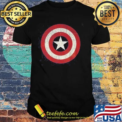 Shield Captain America Vintage Shirt