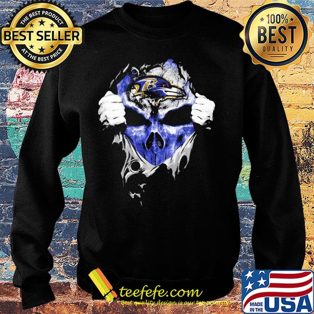 Skull baltimore ravens football logo s Sweater Skull baltimore ravens football logo s Sweater