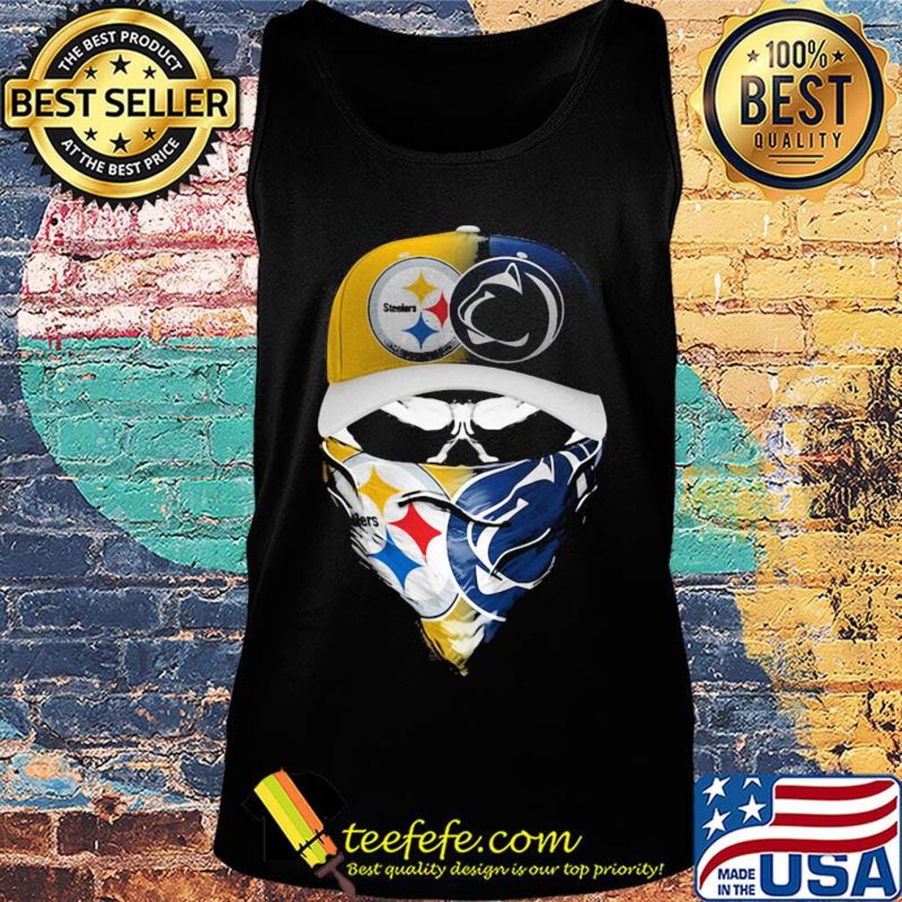 Skull mask player pittsburgh steelers vs penn state nittany lions s Tank top Skull mask player pittsburgh steelers vs penn state nittany lions s Tank top