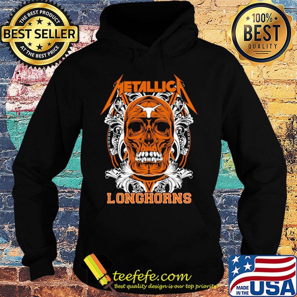 Skull metallica texas longhorns football fish s Hoodie Skull metallica texas longhorns football fish s Hoodie