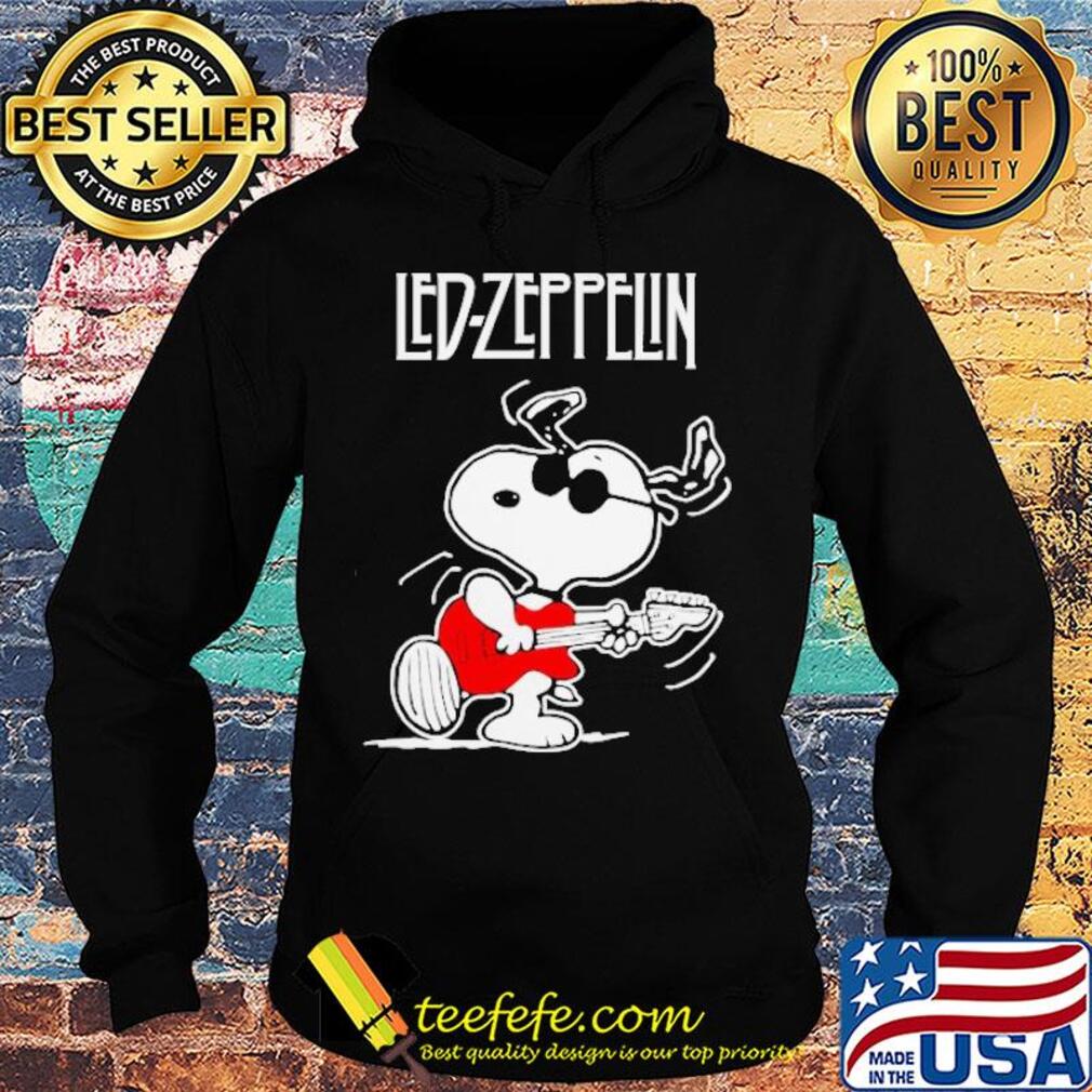 Snoopy playing guitar Led-Zeppelin s Hoodie Snoopy playing guitar Led-Zeppelin s Hoodie