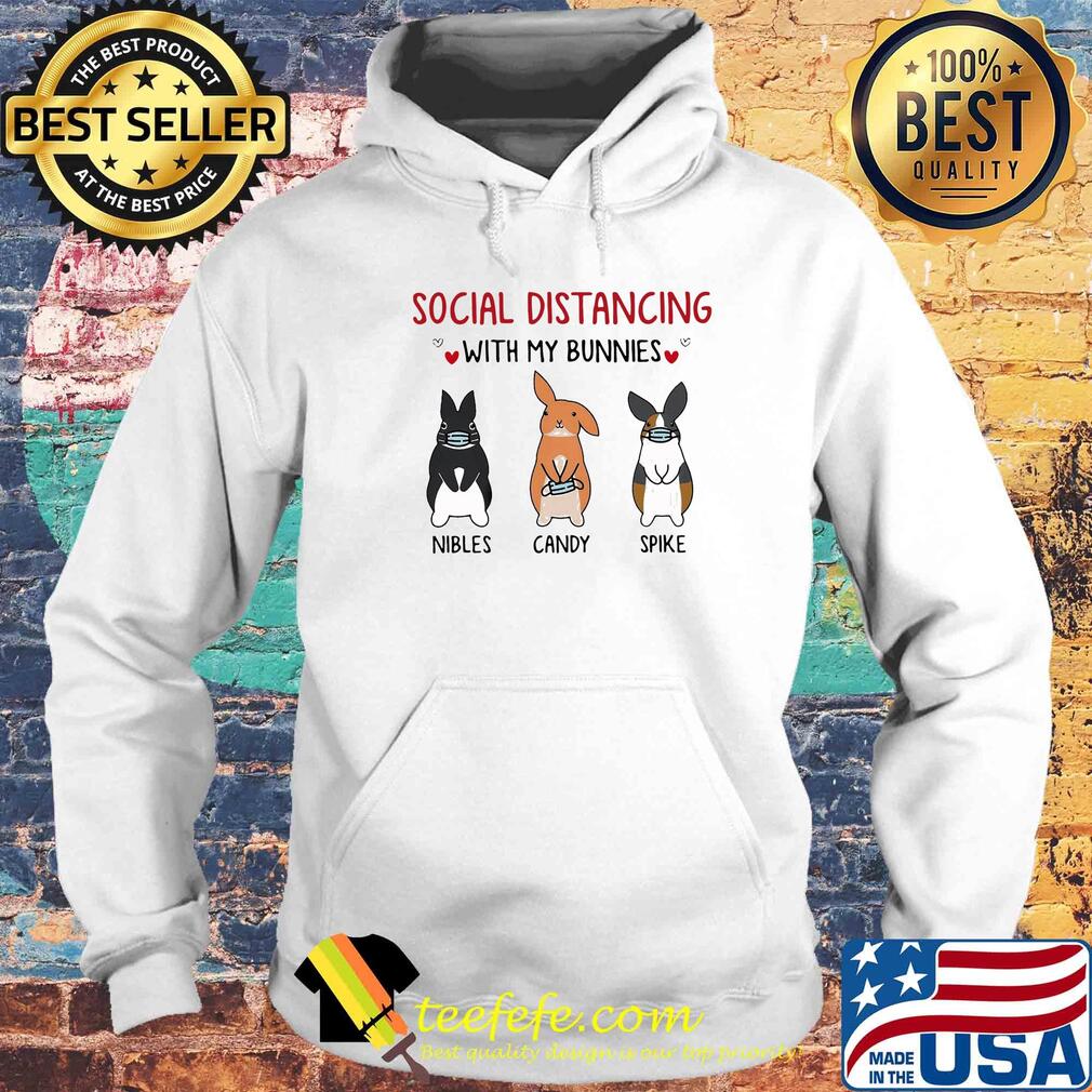 Social distancing with my bunnies nubiles candy spike mask s Hoodie Social distancing with my bunnies nubiles candy spike mask s Hoodie