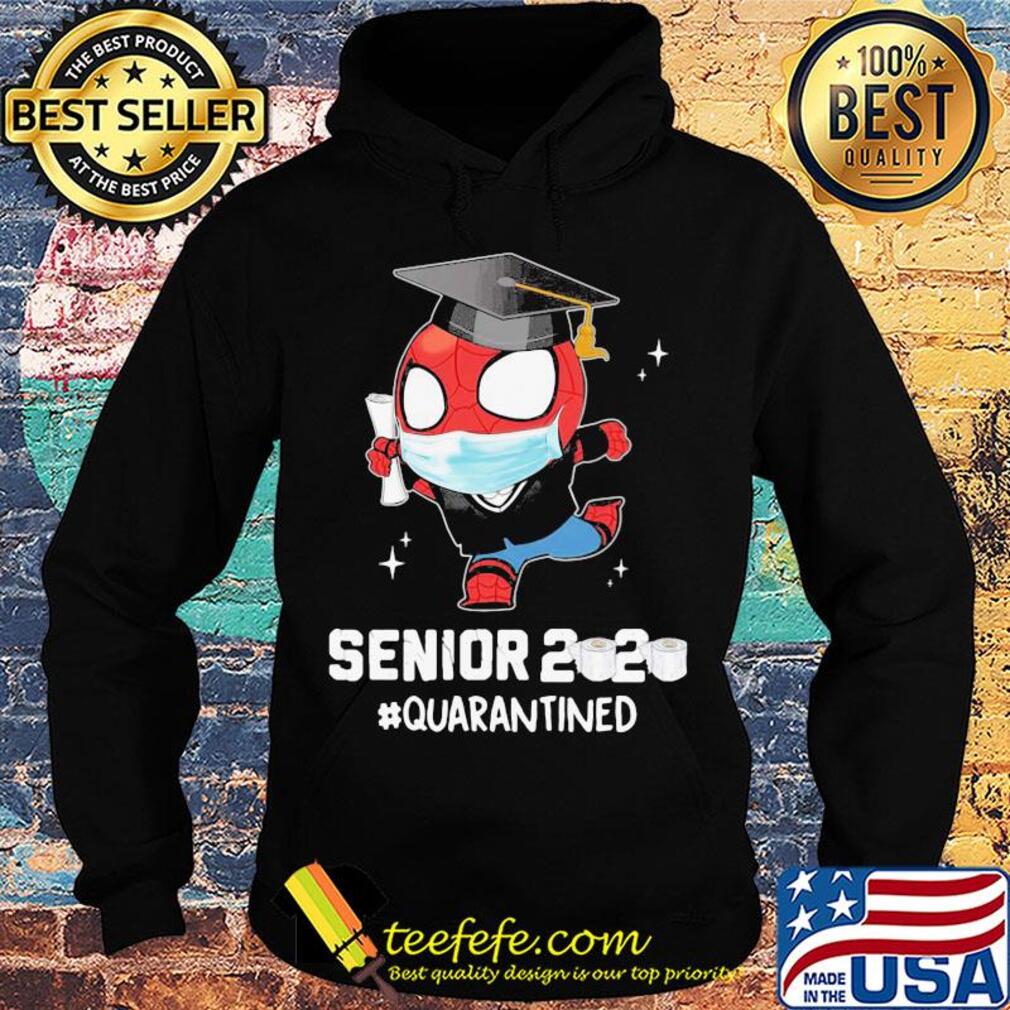 Spiderman senior 2020 quarantined toilet paper mask s Hoodie Spiderman senior 2020 quarantined toilet paper mask s Hoodie