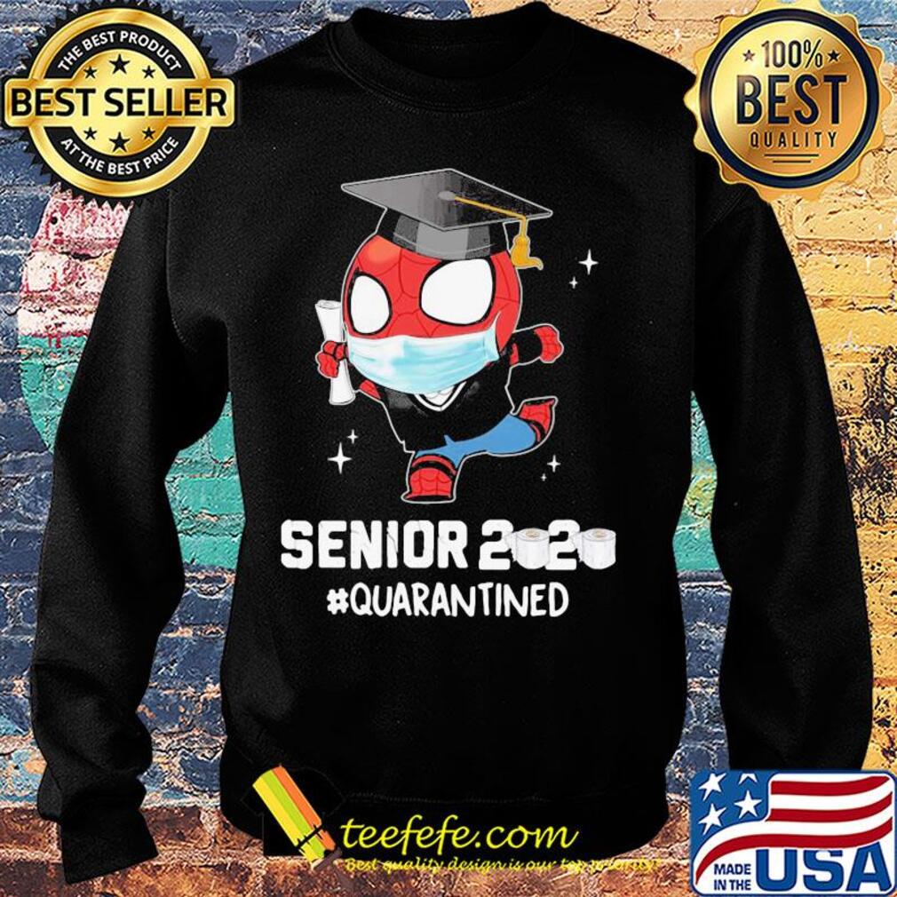 Spiderman senior 2020 quarantined toilet paper mask s Sweater Spiderman senior 2020 quarantined toilet paper mask s Sweater