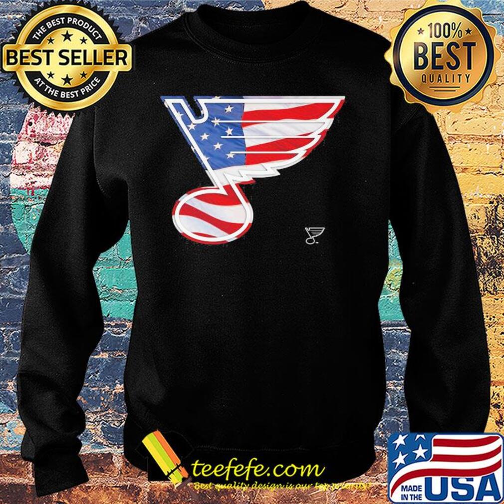 St. Louis blues hockey logo american flag independence day s Sweater St. Louis blues hockey logo american flag independence day s Sweater