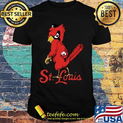 St. Louis cardinals baseball logo shirt