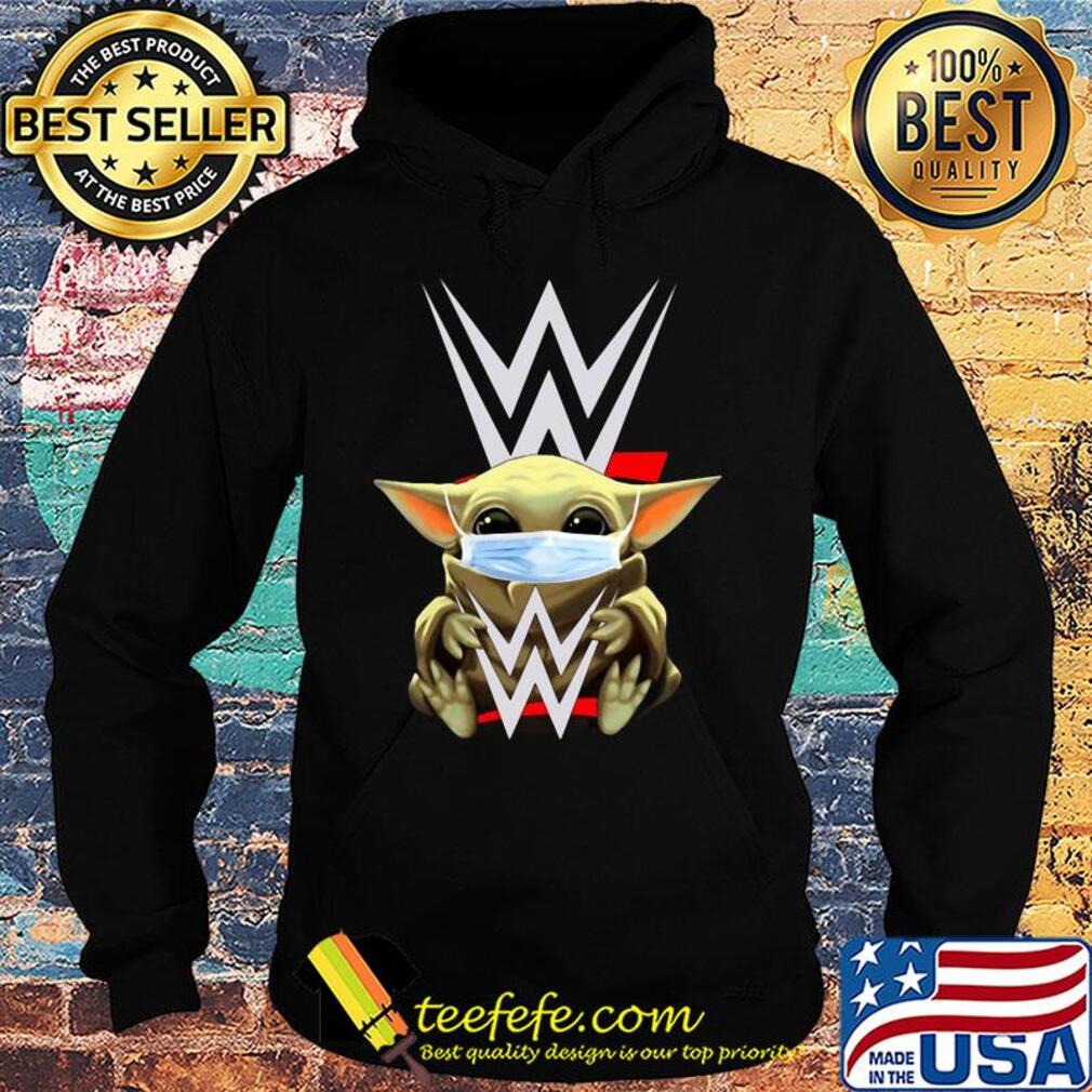 Star wars Baby Yoda hug Aew mask covid-19 s Hoodie Star wars Baby Yoda hug Aew mask covid-19 s Hoodie