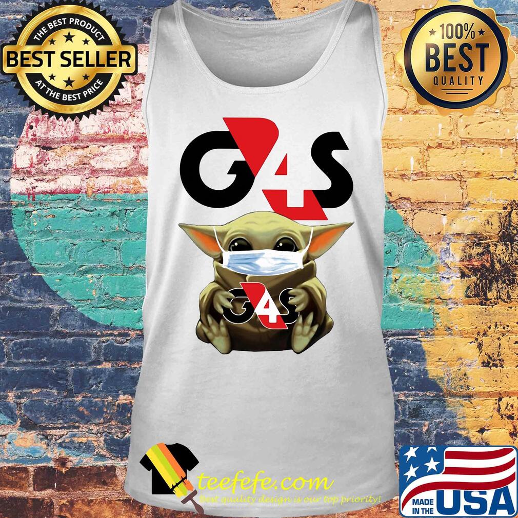 Star wars baby yoda hug g4s group 4 securicor mask covid-19 s Tank top Star wars baby yoda hug g4s group 4 securicor mask covid-19 s Tank top