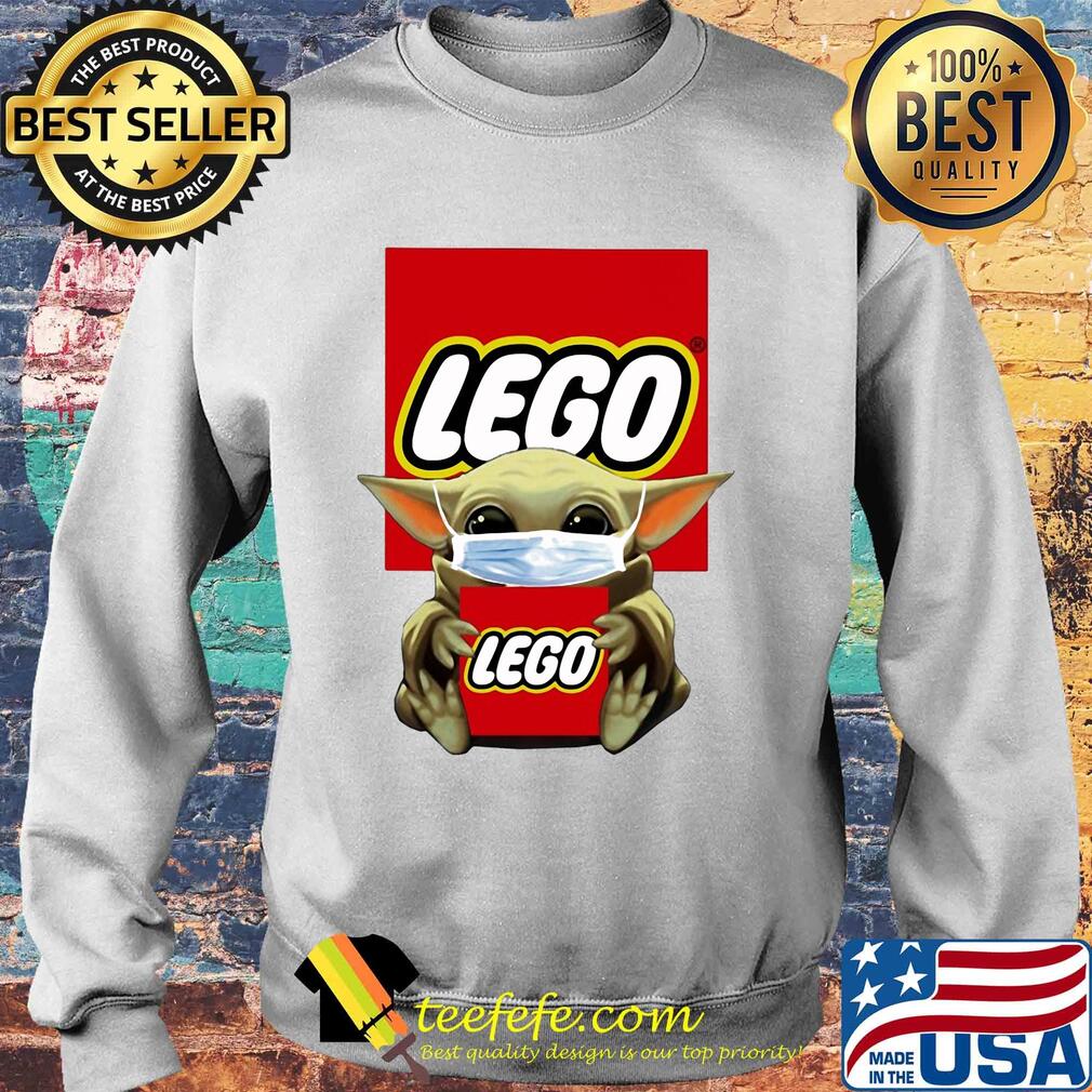 Star wars baby yoda hug lego mask covid-19 s Sweater Star wars baby yoda hug lego mask covid-19 s Sweater