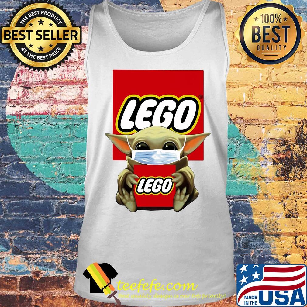 Star wars baby yoda hug lego mask covid-19 s Tank top Star wars baby yoda hug lego mask covid-19 s Tank top