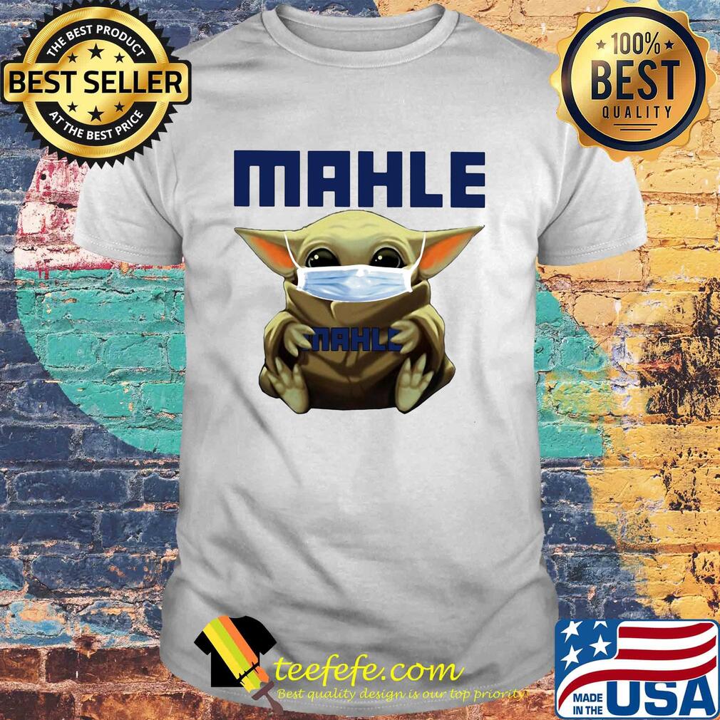 Star wars baby yoda hug mahle mask covid-19 shirt
