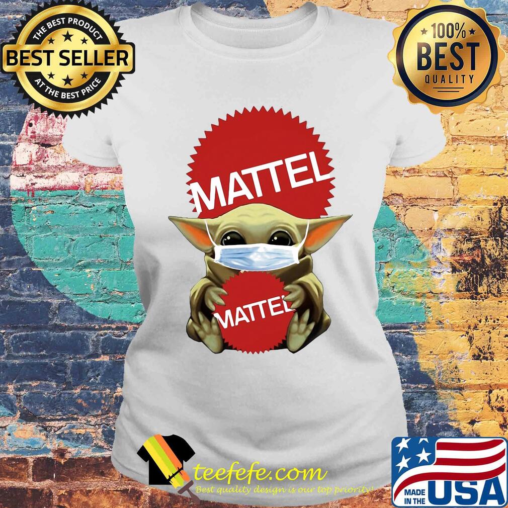 Star wars baby yoda hug mattel mask covid-19 s Laides tee Star wars baby yoda hug mattel mask covid-19 s Laides tee