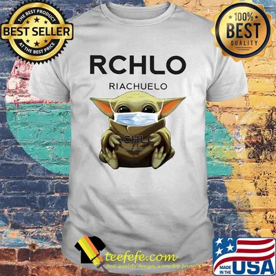 Star wars baby yoda hug rchlo riachuelo mask covid-19 shirt