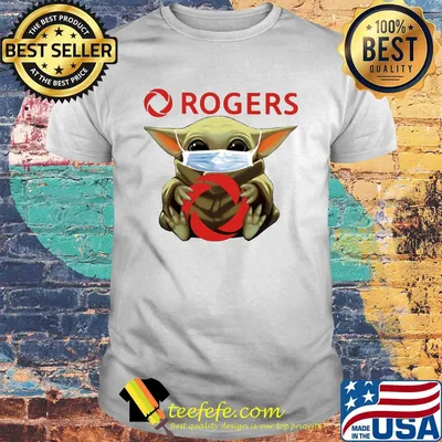 Star wars baby yoda hug rogers mask covid-19 shirt