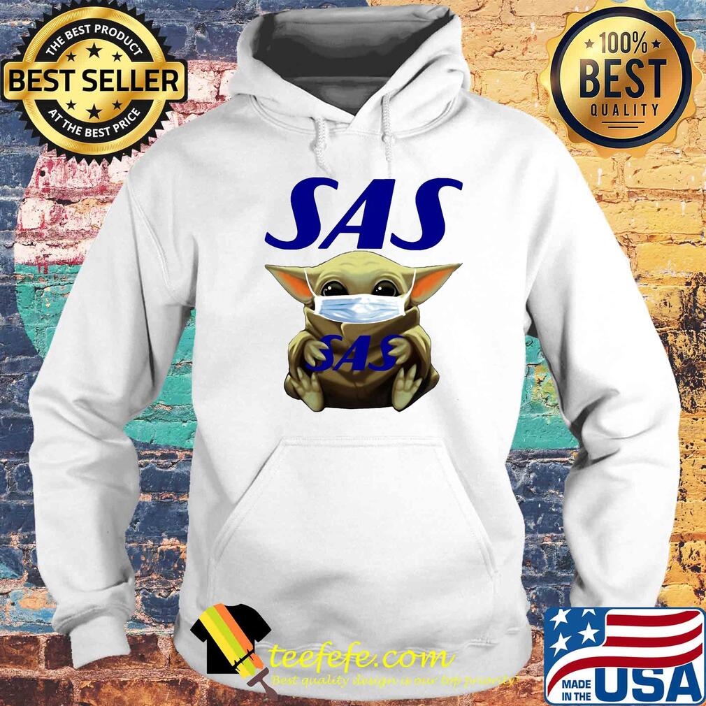 Star wars baby yoda hug scandinavian airlines logo mask covid-19 s Hoodie Star wars baby yoda hug scandinavian airlines logo mask covid-19 s Hoodie