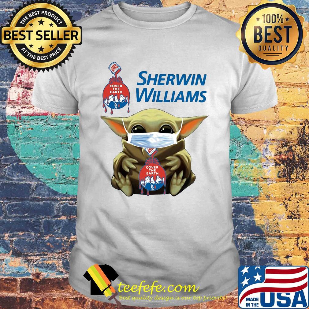 Star wars baby yoda hug sherwin williams covid-19 shirt