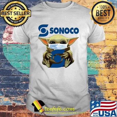 Star wars baby yoda hug sonoco covid-19 shirt