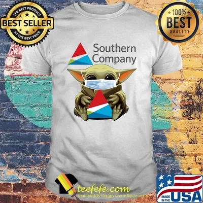 Star wars baby yoda hug southern company covid-19 shirt