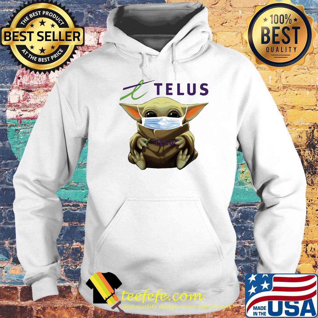Star wars baby yoda hug telus mask covid-19 s Hoodie Star wars baby yoda hug telus mask covid-19 s Hoodie