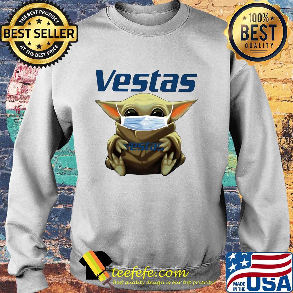 Star wars baby yoda hug vestas mask covid-19 s Sweater Star wars baby yoda hug vestas mask covid-19 s Sweater