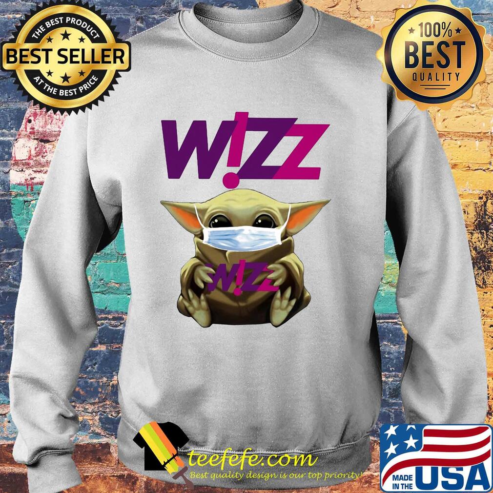 Star wars baby yoda hug wizz air mask covid-19 s Sweater Star wars baby yoda hug wizz air mask covid-19 s Sweater