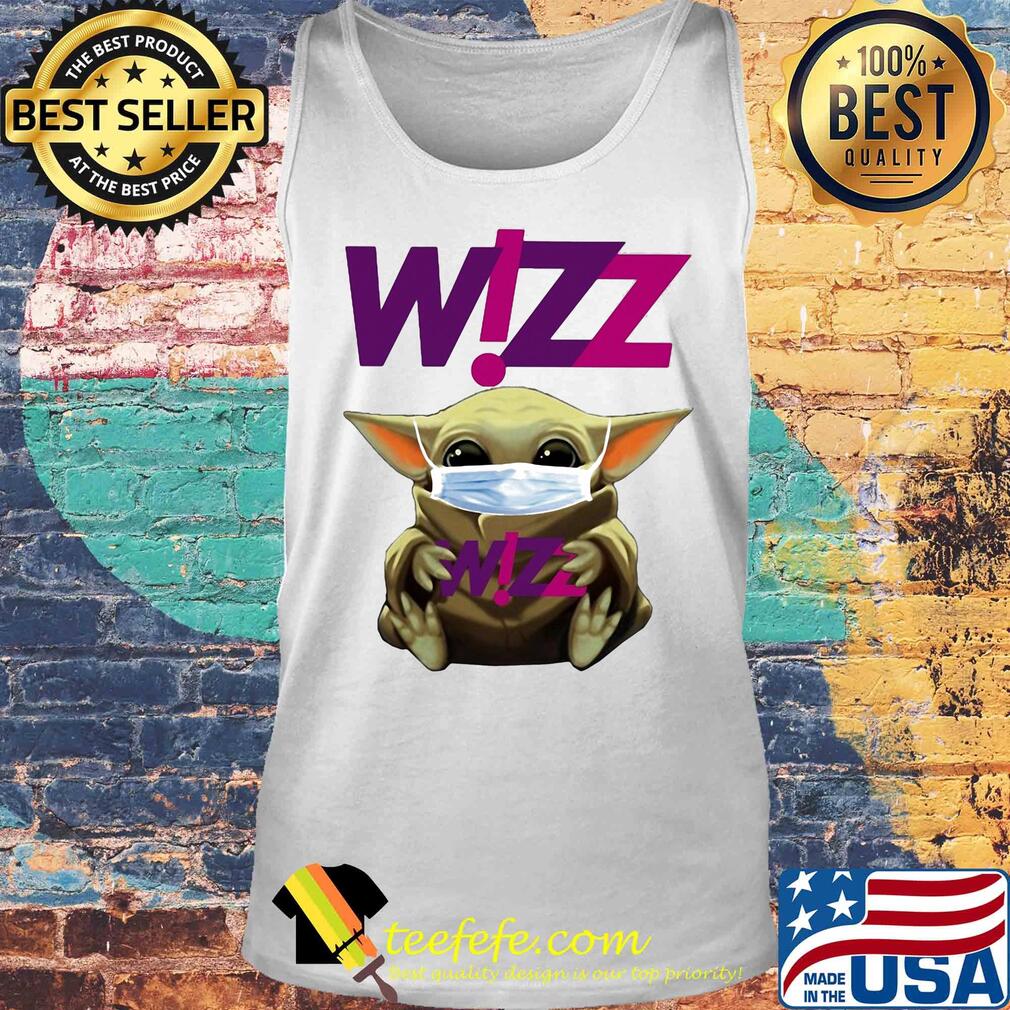 Star wars baby yoda hug wizz air mask covid-19 s Tank top Star wars baby yoda hug wizz air mask covid-19 s Tank top