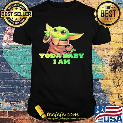 Star wars baby yoda i am shirt