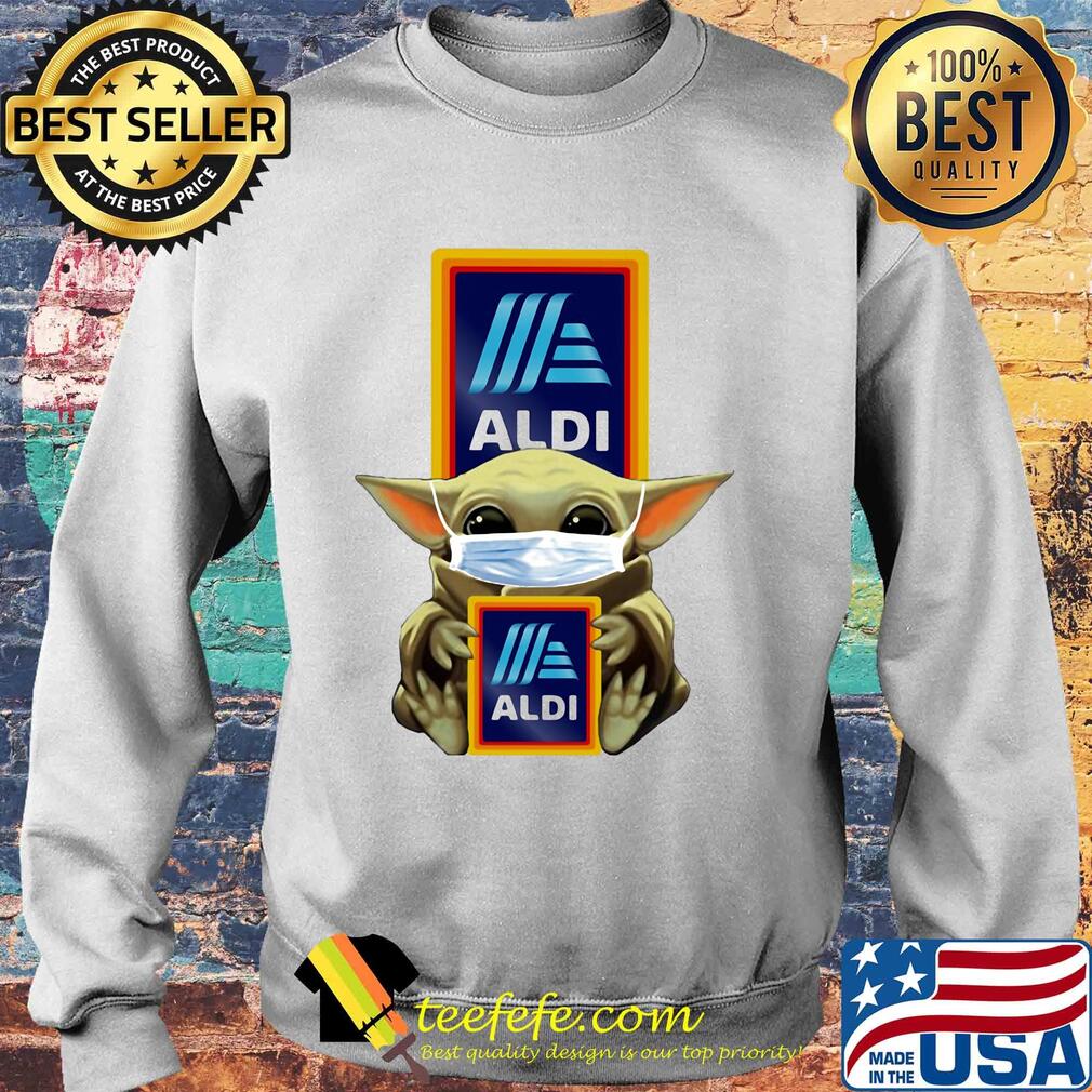 Star wars baby yoda mask hug aldi s Sweater Star wars baby yoda mask hug aldi s Sweater