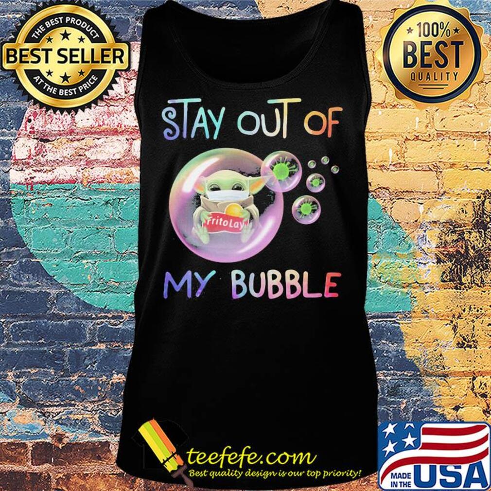 Star wars baby yoda mask hug frito lay stay out of my bubble covid-19 s Tank top Star wars baby yoda mask hug frito lay stay out of my bubble covid-19 s Tank top