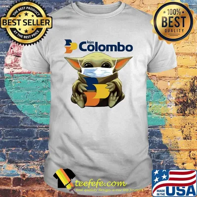 Star wars baby yoda mask hug lojas colombo shirt