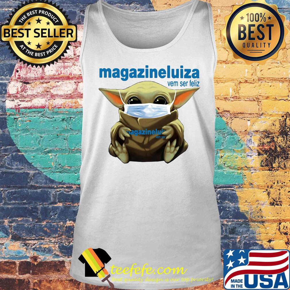 Star wars baby yoda mask hug magazineluiza vem ser feliz s Tank top Star wars baby yoda mask hug magazineluiza vem ser feliz s Tank top